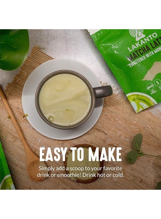 LAKANTO Lacanto, Matcha Latte, Powdered Syrup Mix, 10 oz (283 g) - Image 4